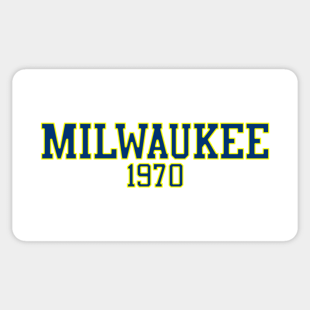 Milwaukee 1970 Sticker by GloopTrekker